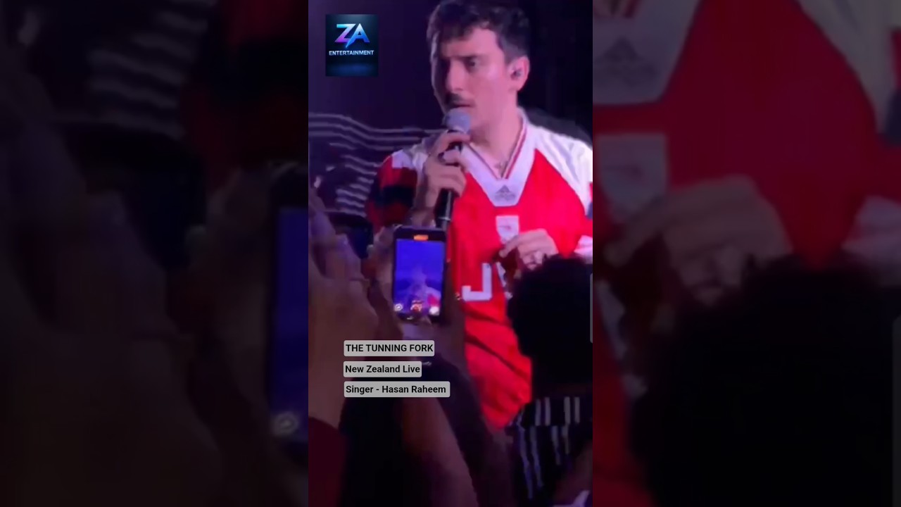 Hasan Raheem live concert in new Zealand - the tunning fork 