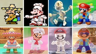 Super Mario Odyssey - All Costumes Origins (Where they came from)
