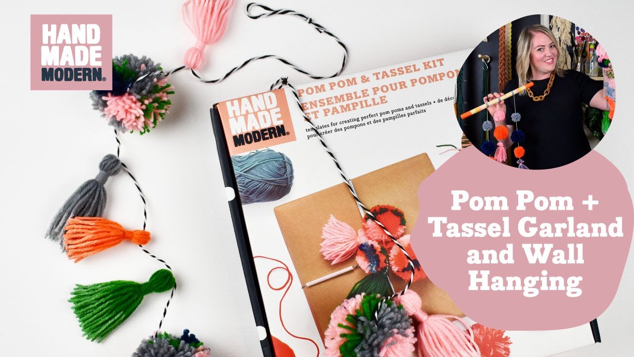 DIY Pom Pom & Tassel Gift Toppers