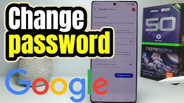 How to Change Google Password in Infinix Note 50 Pro