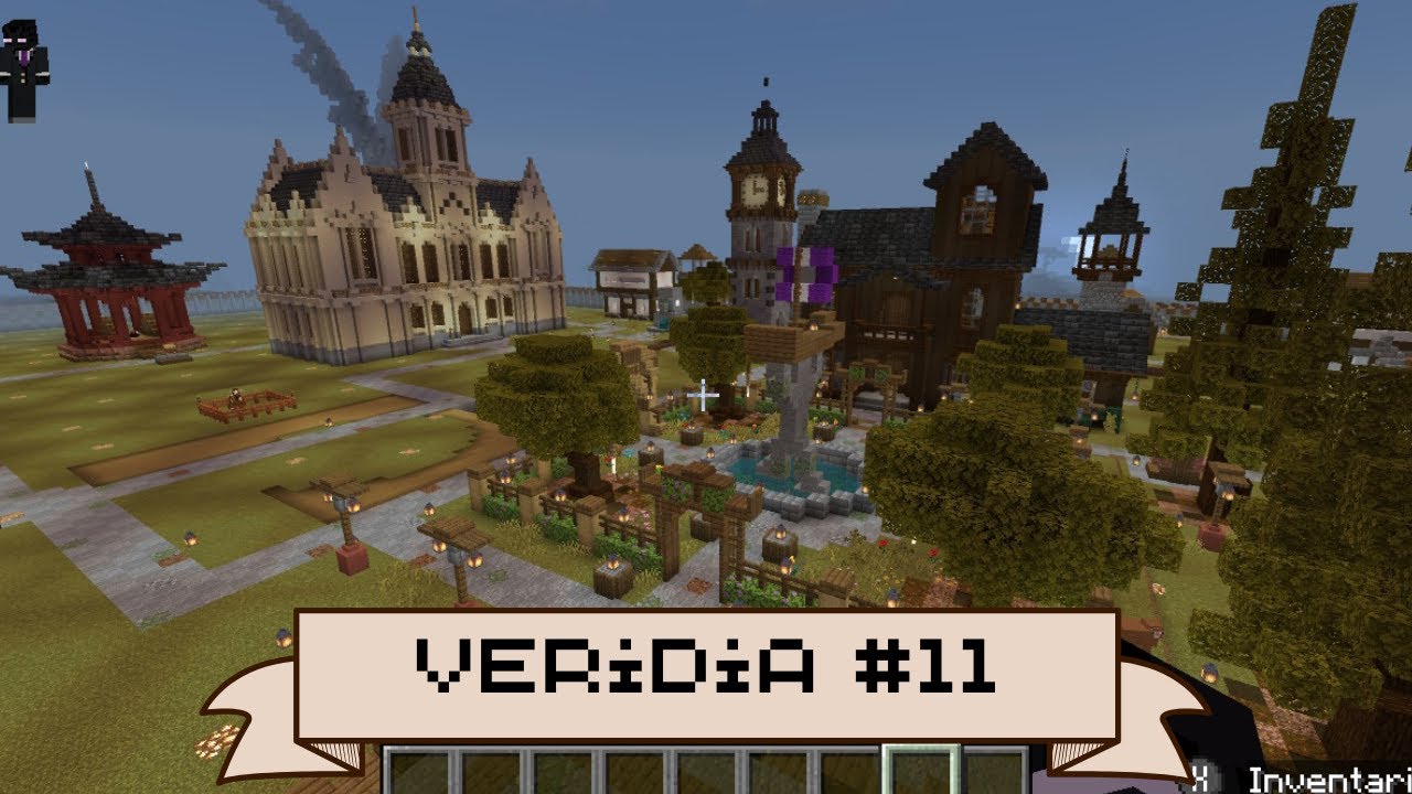 Zonas verdes en Minecraft Veridia!!🌳 #11