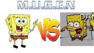 Mugen Bob Esponja Vs Su Versión Simpson
