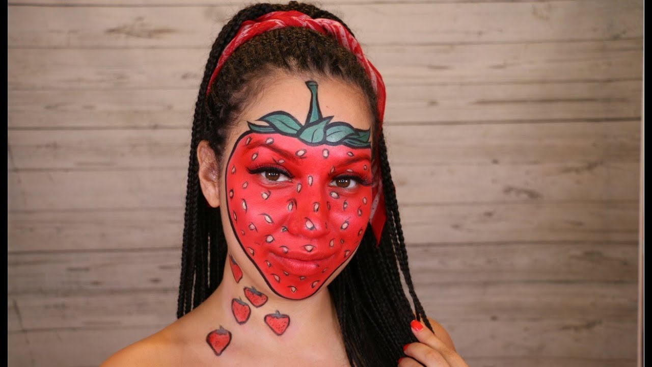 strawberry makeup