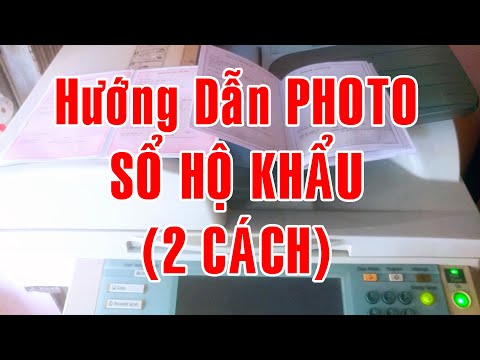 Video Hướng dẫn Photo sổ hộ khẩu thành cuốn máy Ricoh |... - youtube