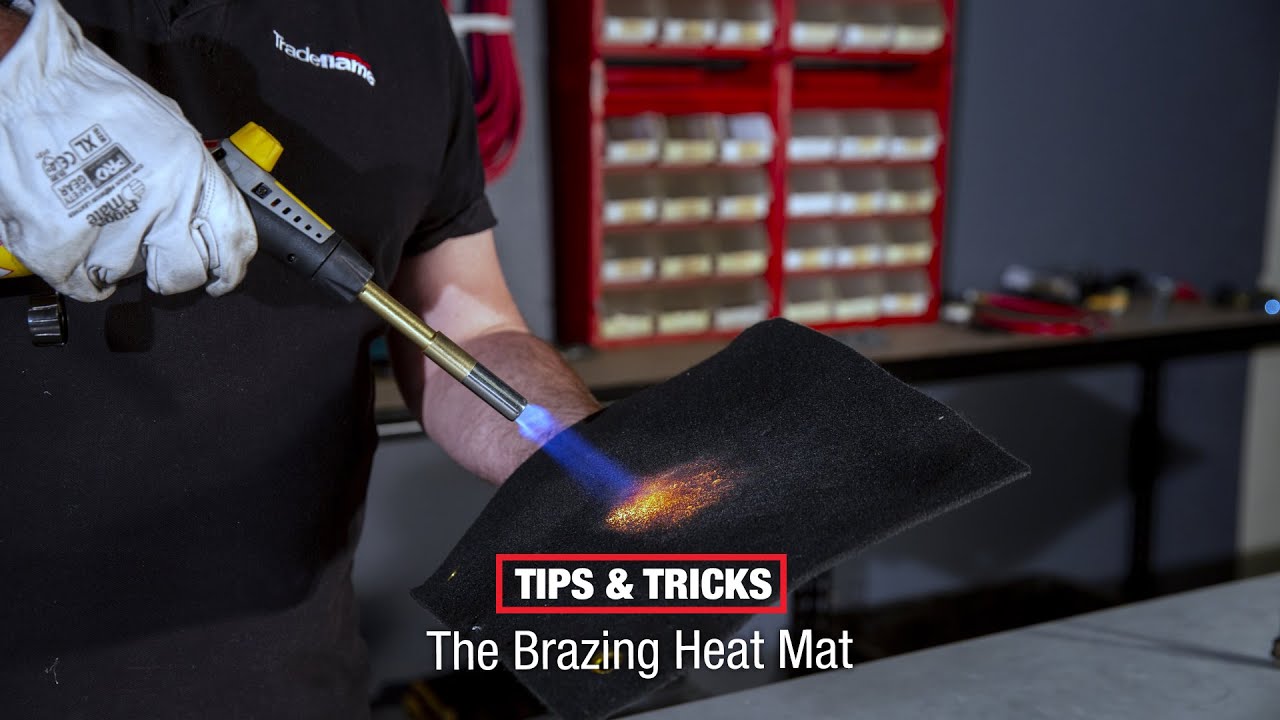 The Brazing Heat Mat Tradeflame Tips & Tricks YouTube