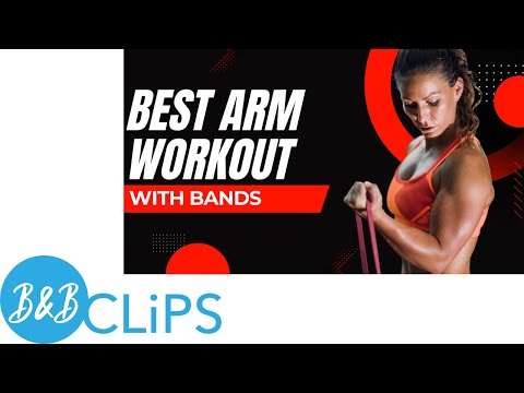 Best Bicep & Triceps Exercises With Bands 55 & Up pt 2