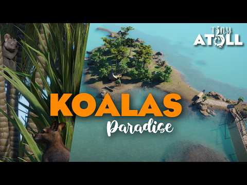Building a tropical Paradise in Planet Zoo with Koalas IN Trees