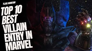 Top 10 Best Villain Entry In Marvel