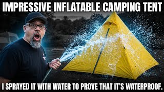 I Soaked My Inflatable Tent and Slept Inside - Here's Why