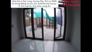 BÁN NHÀ CẤP 4 GÁC LỬNG GIÁ 890tr | TẠI XÃ ĐỨC LẬP HẠ ĐỨC HÒA LONG AN