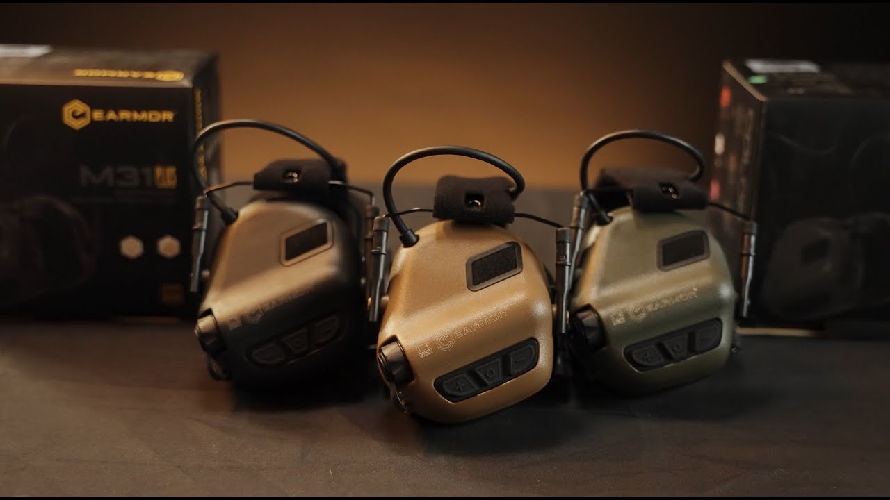 Earmor M31 PLUS Electronic Shooting Ear Muffs - Review & Features