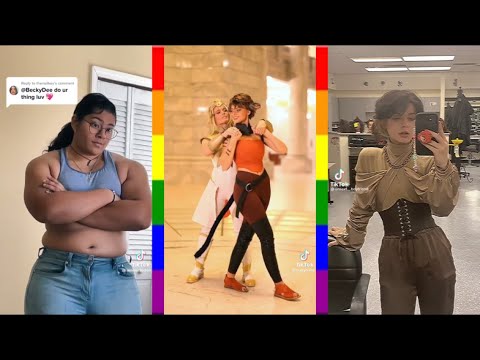 WlW (lgbtq+) tiktoks for you to watch bc you got no gf on Christmas 🎄