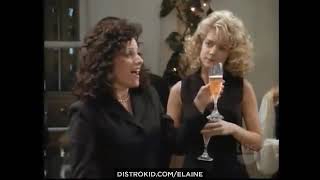 What music is Elaine dancing to?
