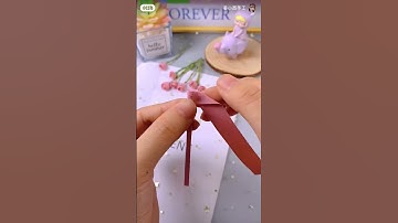 Make super cute mini roses out of paper 🌹