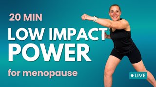 Low Impact Power Workout for Menopause | Strong Bones, Strong Heart