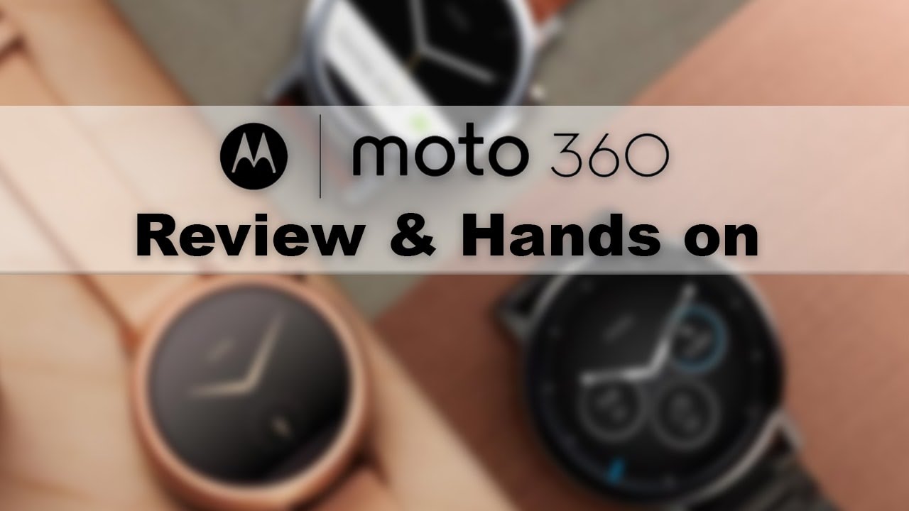 Moto 360 2nd Gen Review & Hands on YouTube
