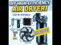 DIY compressed air dryer! HUGE air compressor upgrade!
