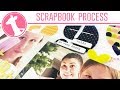 Card Trick June Scrapbook Process by Jen | Freckled Fawn