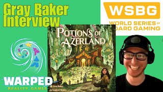 Potions of Azerland | Interview with Designer Gray Baker 2022 WSBG Double Ring Winner