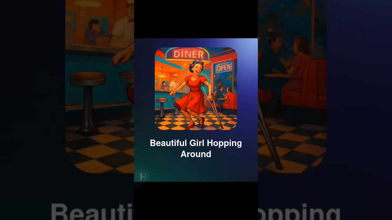 Sotex ai - beautiful girl hopping around
