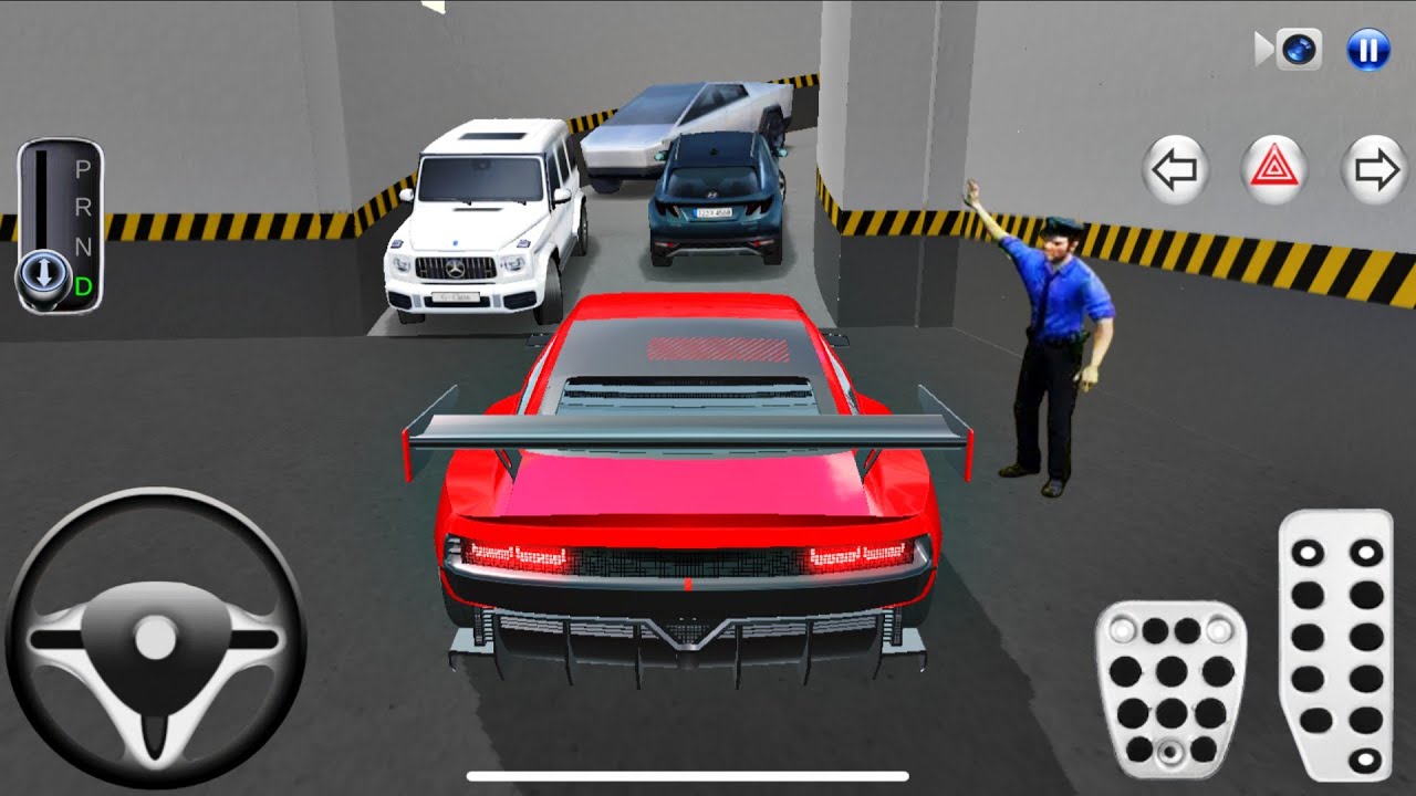 V Class Game New 3D Driving Class Games 2025 - Ford Mustang Car Stuck In Parking ...