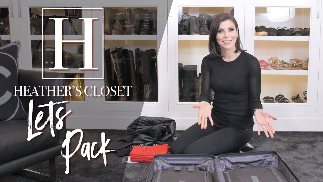 How I Pack! My Tips & Tricks Heather Dubrow YouTube