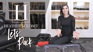 How I Pack! My Tips & Tricks | Heather Dubrow