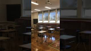 Grade 7 French Immersion Class at Central Senior Public School in Lindsay