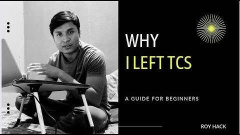 Why I left TCS | Aashish Roy