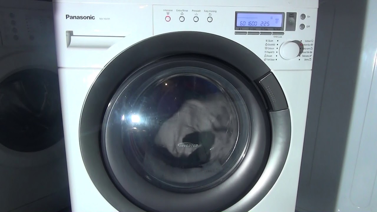 Panasonic Inverter NA16-VX1 : cotton standard eco 60'c (Full cycle)