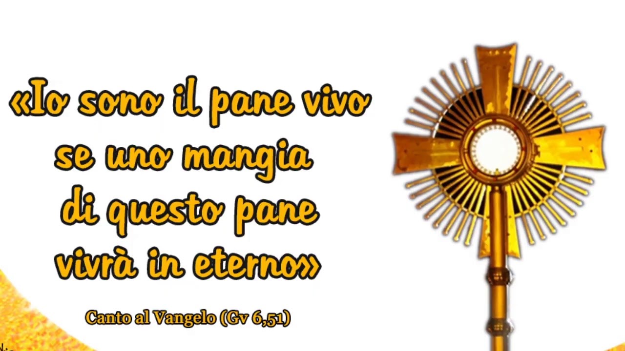 S. Messa Santissimo corpo e sangue di Cristo 14 giugno 2020
