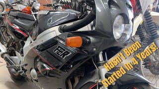 Can We Get This Old Bike Started? - Part 1 | 1989 Yamaha FZR600 Genesis