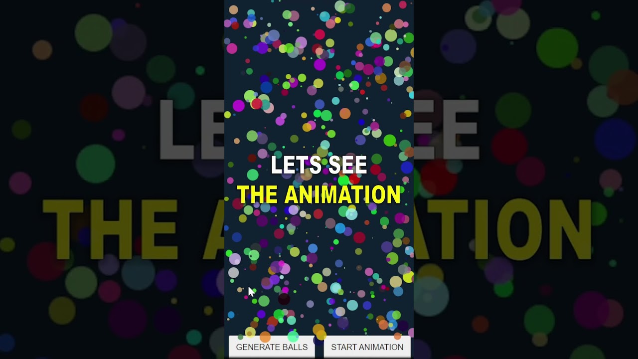 See How Code Makes 12,000 Balls Move in Unbelievable Ways!