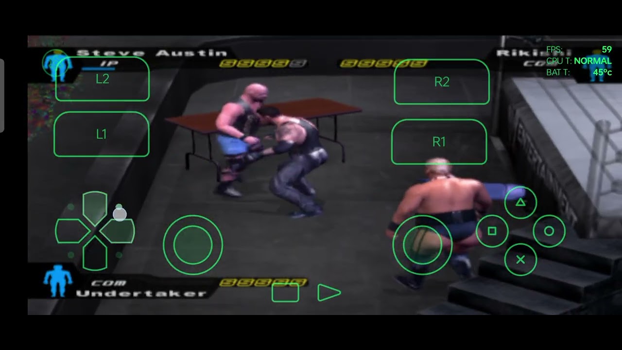 Steve Austin vs Rikishi vs undertaker 