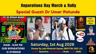 Dr Umar Ifatunde Returns to UK for Reparations March
