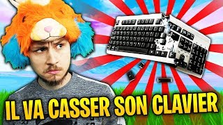 CE GAMIN VA EXPLOSER SON CLAVIER SUR FORTNITE BATTLE ROYALE !