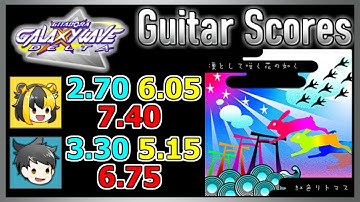 [GITADORA GuitarFreaks] 凛として咲く花の如く - Guitar & Bass Scores