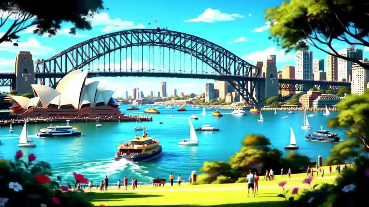 Sydney Harbour Animation