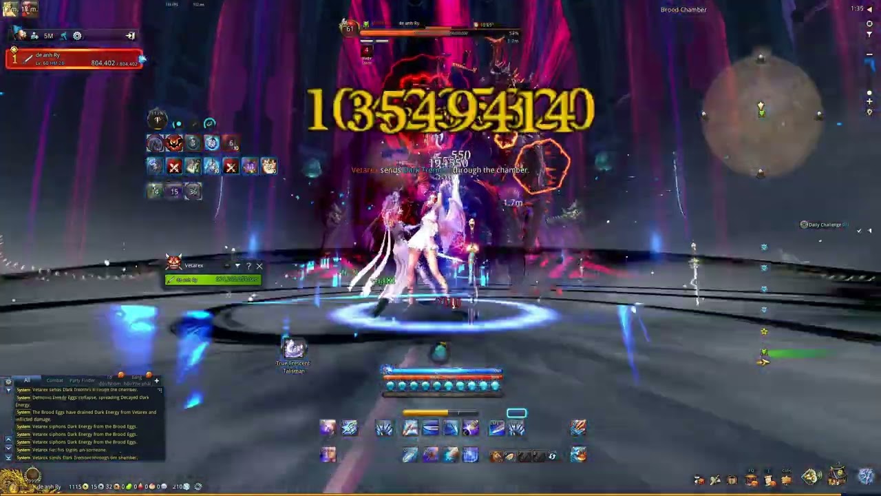 [BNS SE] Brood Chamber | Hard Mode | Blade Master | Solo all mech PoV