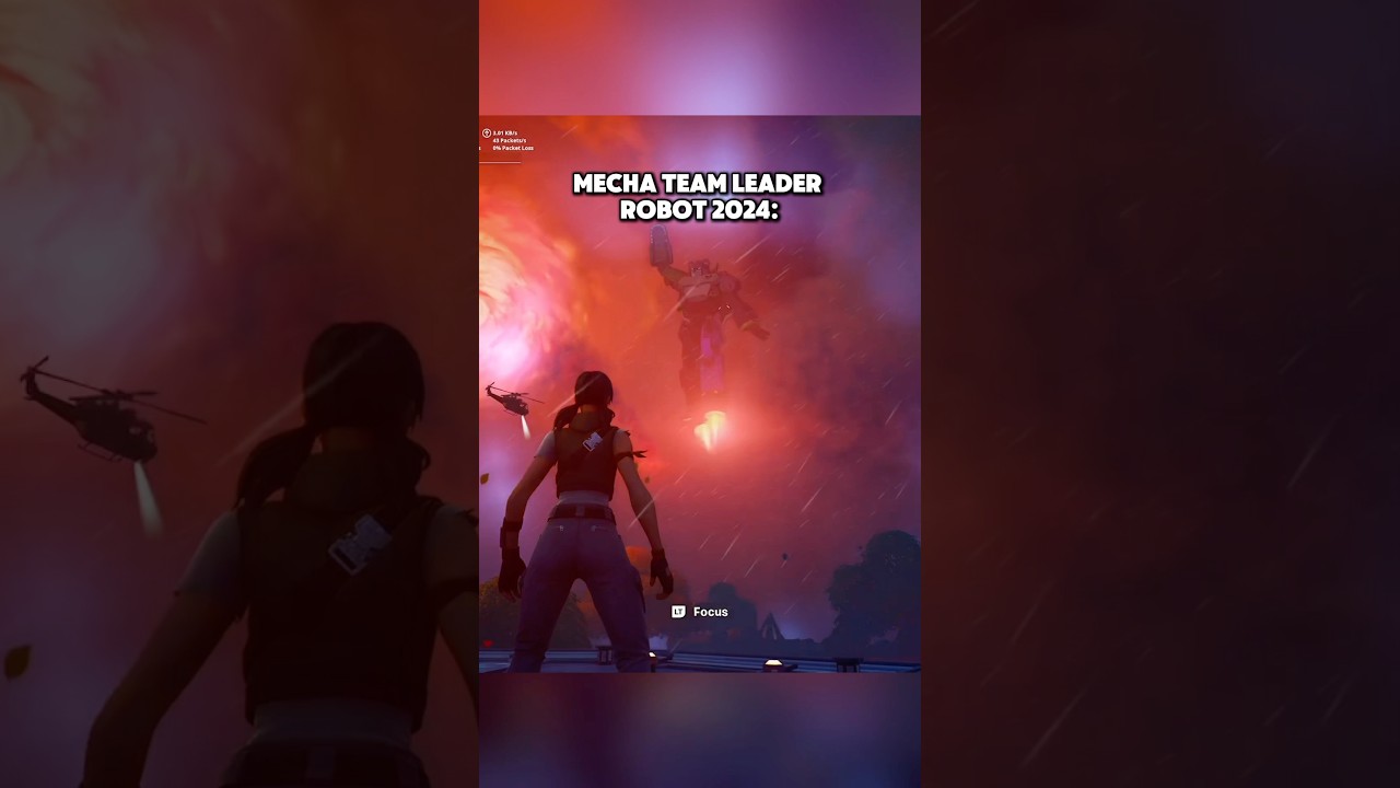 The Mecha Team Leader Robot Has Returned 👀🔥 