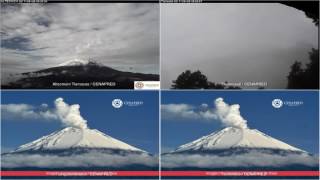 Popocatepetl - 20170626 - 06:00 a 11:59 hrs