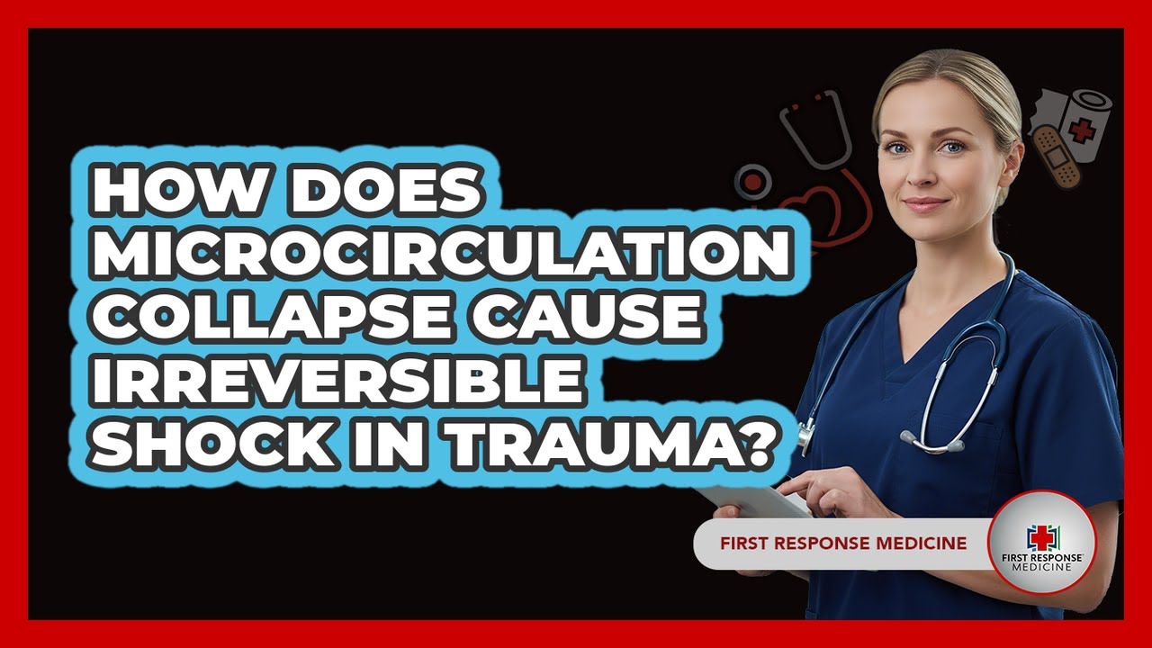 How Does Microcirculation Collapse Cause Irreversible Shock In Trauma? - First Response Medicine
