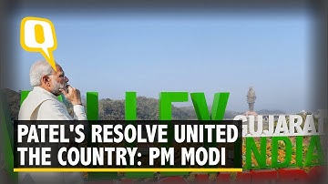 Time to Give Sardar Patel His Due: PM Modi At ‘Statue of Unity’ | The Quint