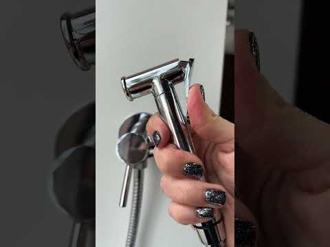 Гігієнічний душ прихованого монтажу білий Teorema Round 19263 DD, видео 1