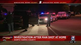 Man critically injured in north Harris County shooting