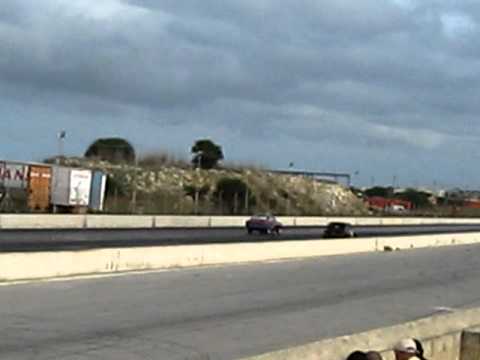 Malta Hal-Far Raceway Hillman Imp Diesel Vs Ford Escort mk1 - YouTube