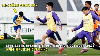 Arda Güler, Brahim Diaz S Got More Crazy During Today Training