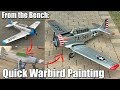 From the Bench - Quick and Simple Foam Warbird Painting