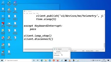 Mqtt push using python to thingsboard dashboard and GPIO control intro