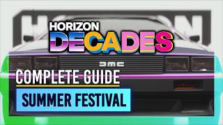 EASY: Complete Summer Challenges | Horizon Decades (Season 2) | Festival Playlist Forza Horizon 6